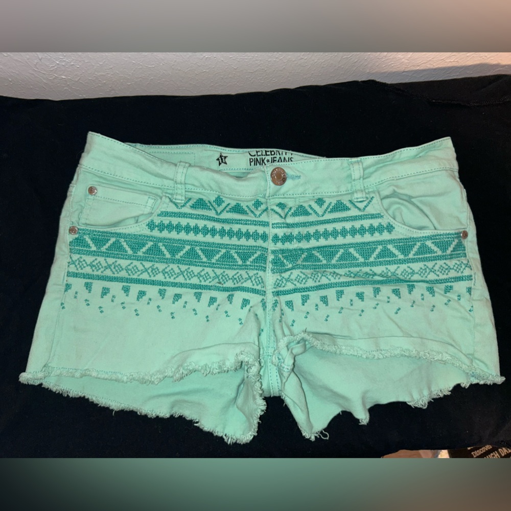 Teal Junior Shorts